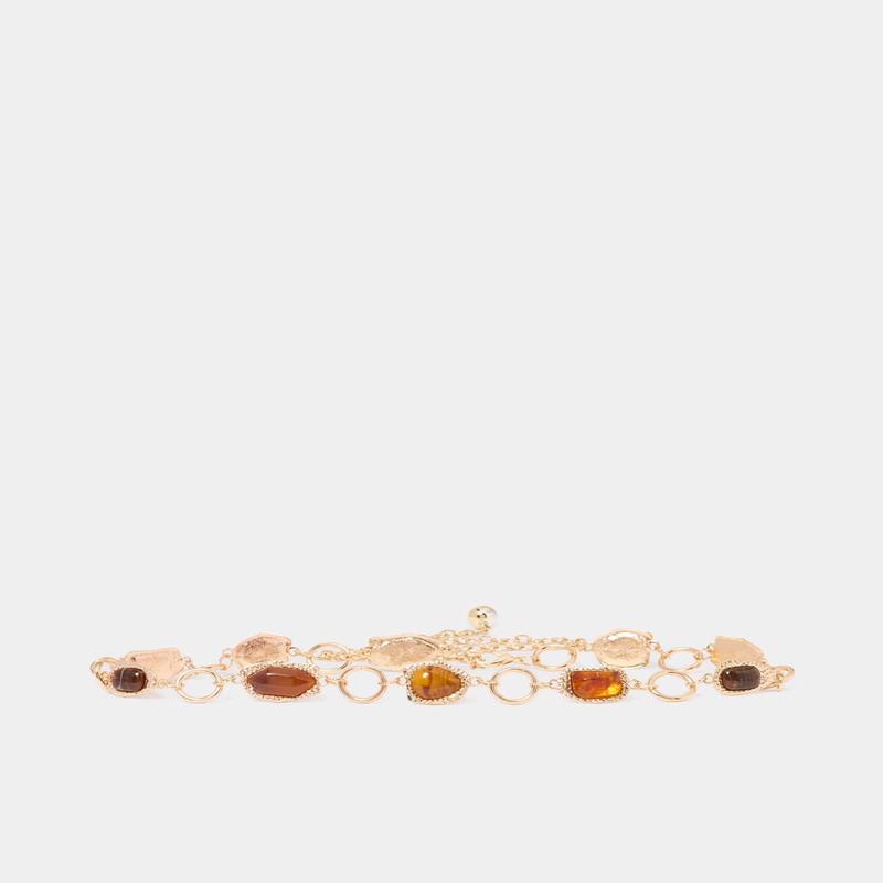 Saige Stone Chain Belt - Multi00