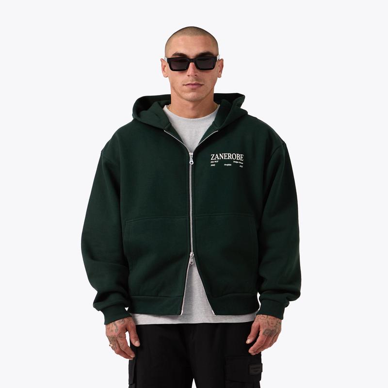 Ceramic Box Zip Hood Forest