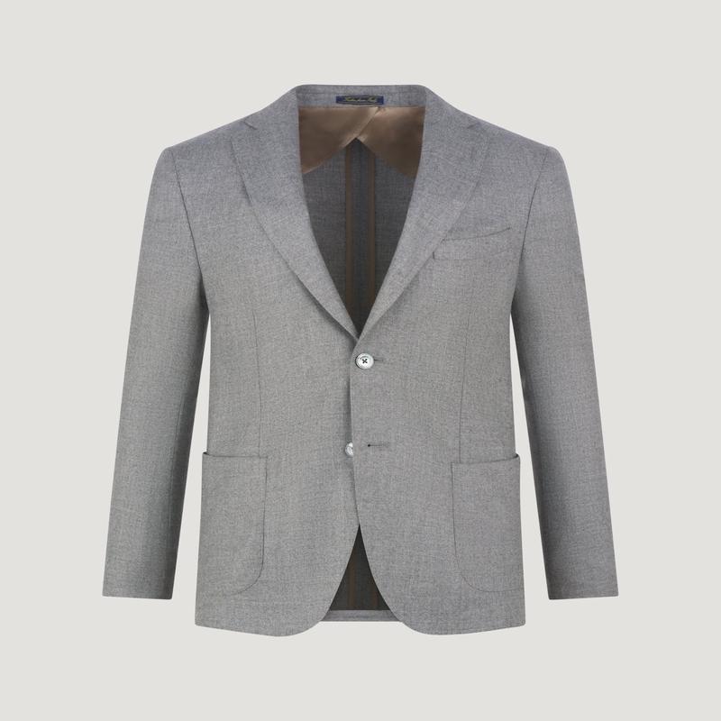 Colbert wol/kasjmier grijs (woven by Loro Piana)