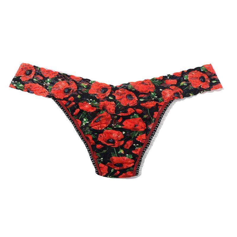 Original Rise Thong Poppy Holiday
