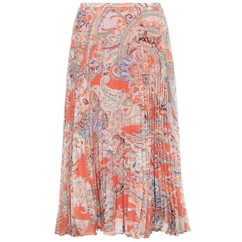 Torin Pleated Maxi Skirt