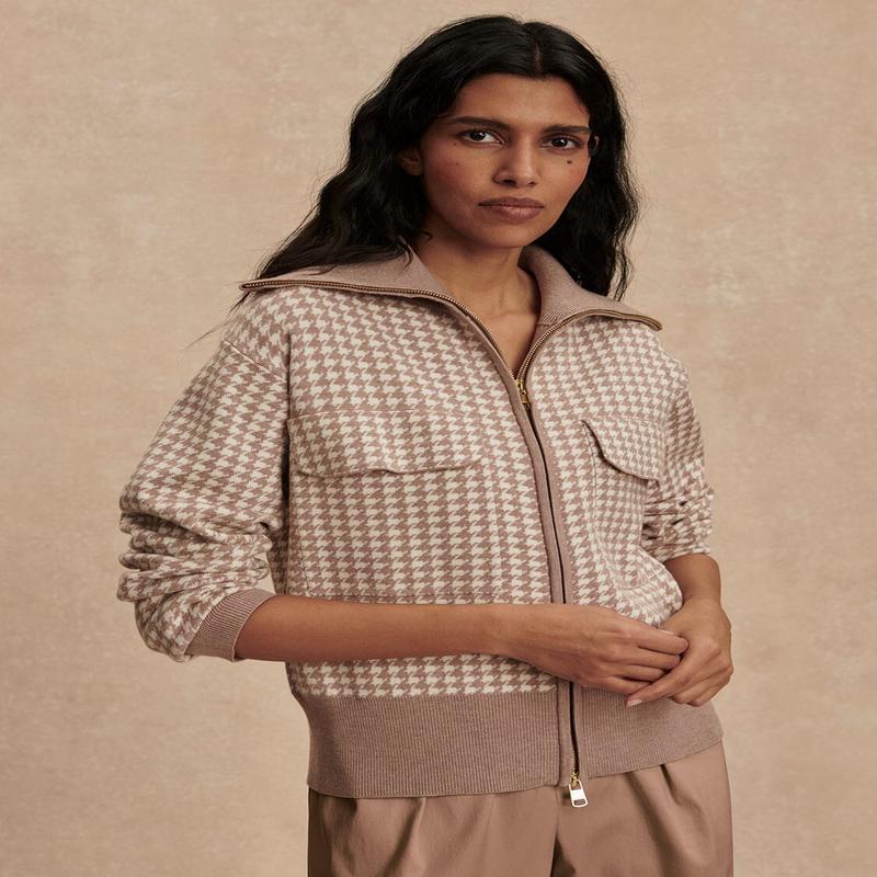 Ablett Jacquard Knit Jacket