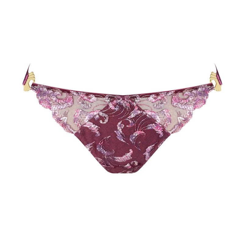 Siren Open Back Brief Raspberry