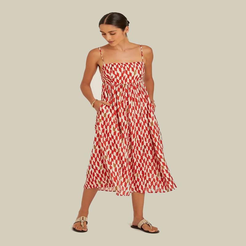 Summer Dress in Jaipur Print