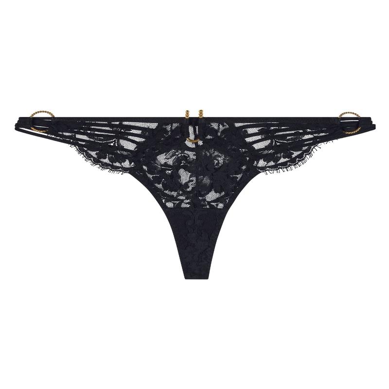 Under Your Spell Tanga, Ultra Black