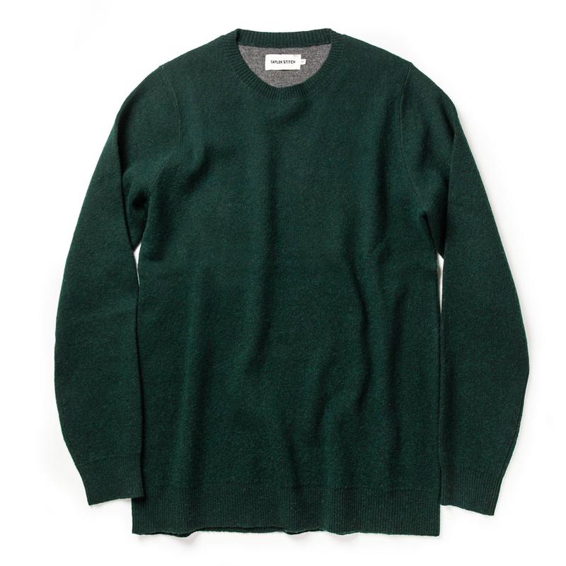 The Double Knit Sweater in Forest