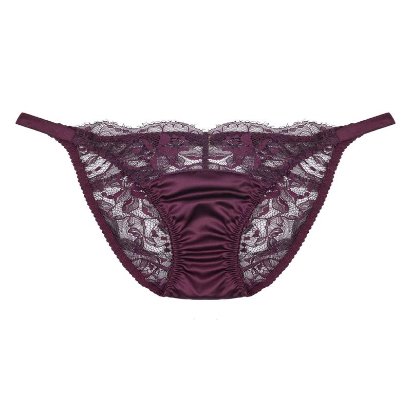 Eliza Ouvert Brief Purple