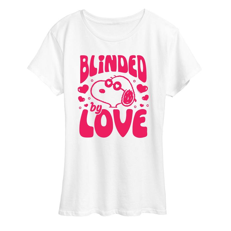 Peanuts - Cool Joe Blinded By Love - Women\'s Short Sleeve Graphic T-Shirt