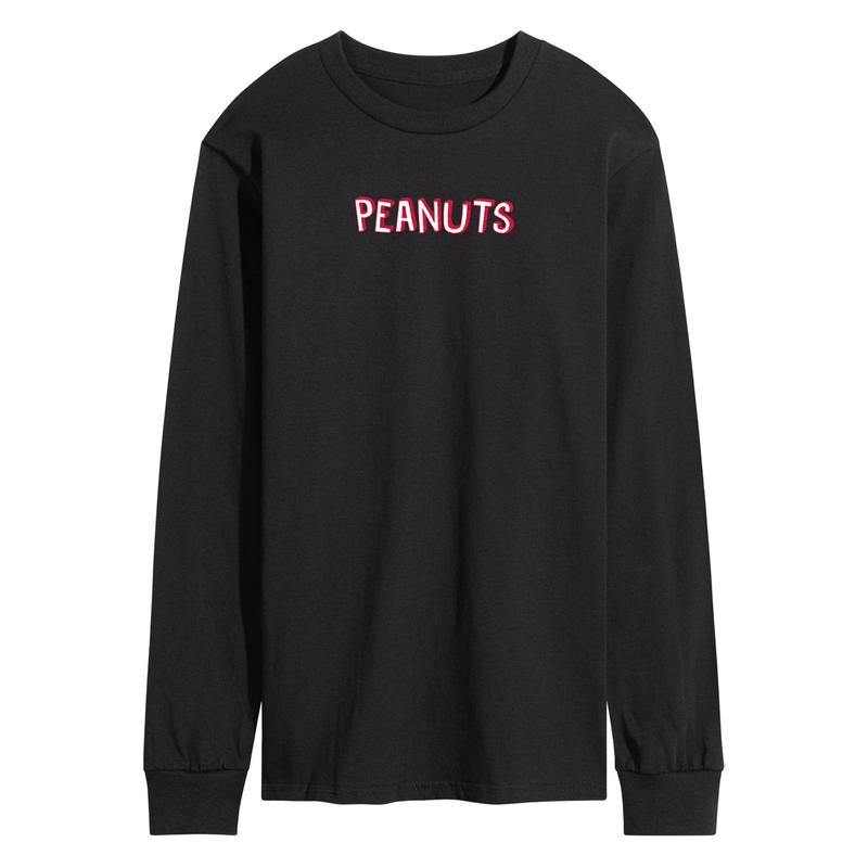 Peanuts - Snoopy Love - Men\'s Long Sleeve Graphic T-Shirt