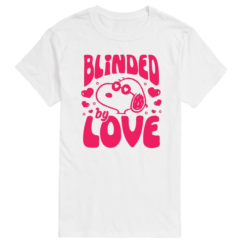 Peanuts - Cool Joe Blinded By Love - Men\'s Short Sleeve Graphic T-Shirt