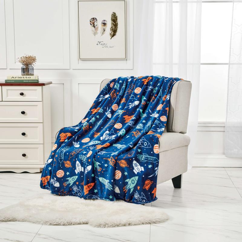 Noble House Space Adventure 50x70 Throw