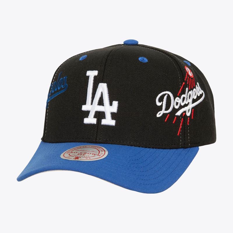 Mitchell & Ness Men\'s Mlb Overbite Pro Snapback Dodgers