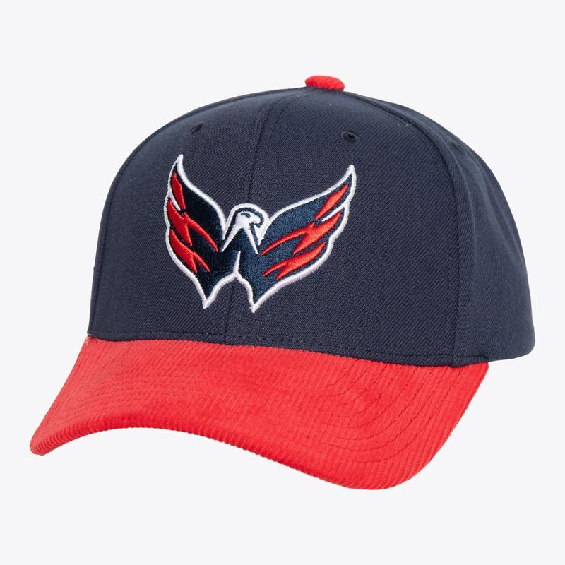 Mitchell & Ness Men\'s Nhl Cord Pro Snapback Capitals - Navy