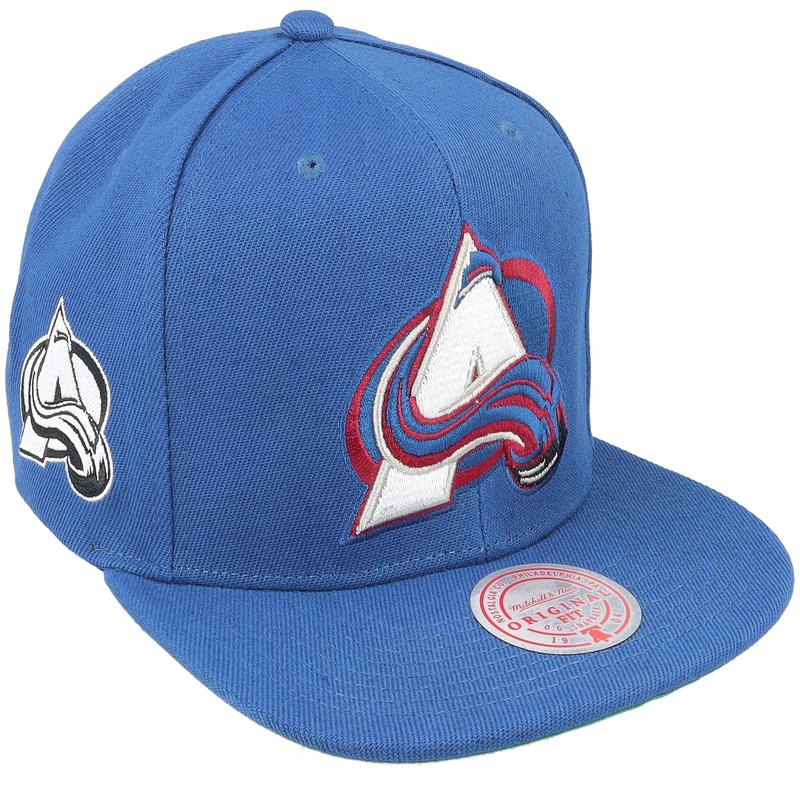 Men\'s Mitchell & Ness Nhl Alternate Flip Snapback Avalanche