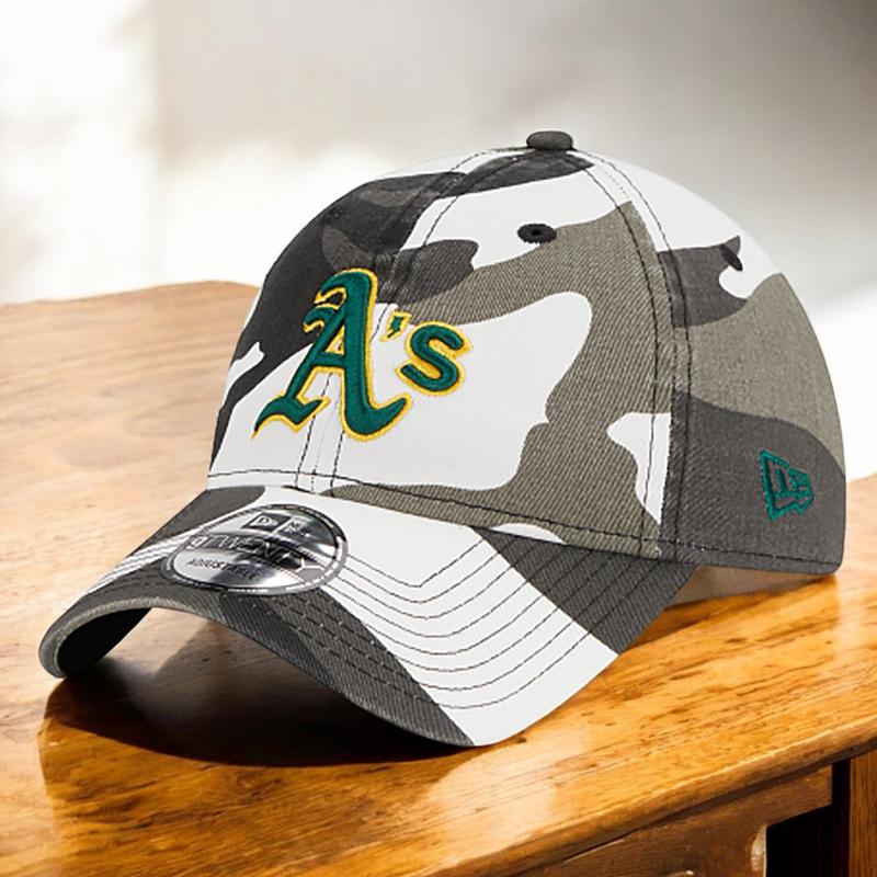 Men\'s New Era MLB 920 Camo Adjustable - Oakland Athletics