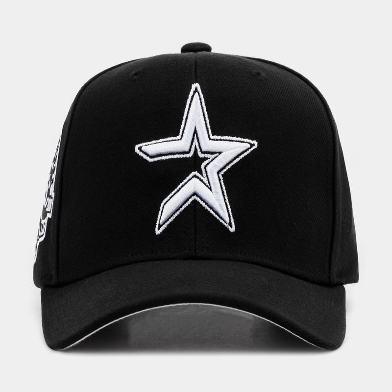 Men\'s Mitchell & Ness MLB Panda Pro Snapback Coop Astros - Black