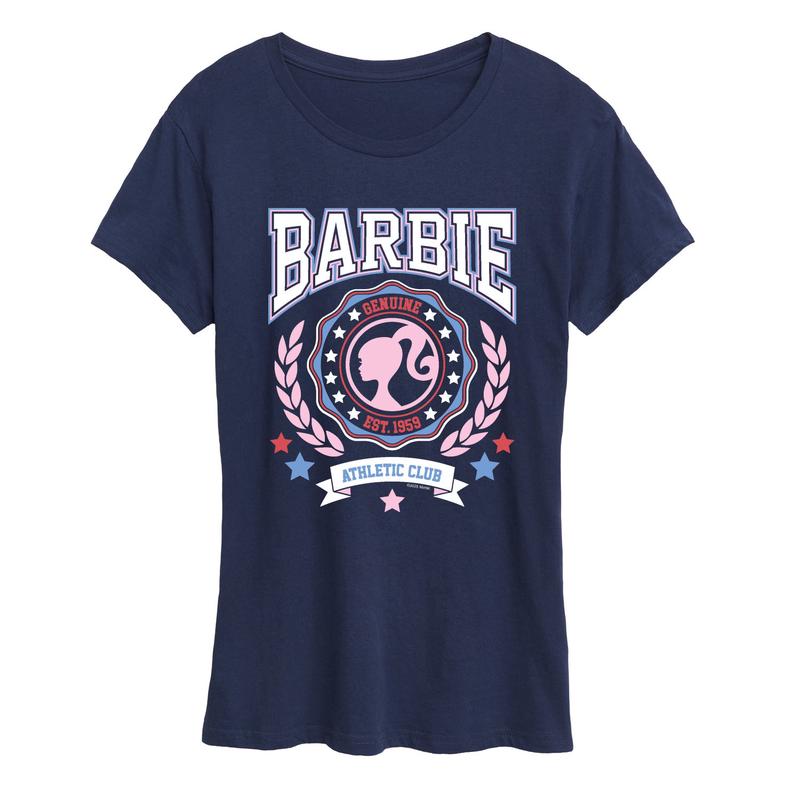 Barbie - Americana Collegiate - Women\'s Short Sleeve Graphic T-Shirt