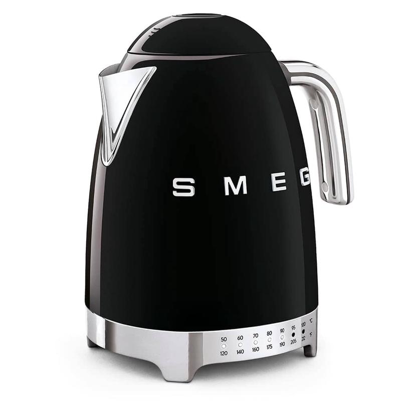 SMEG Retro-Style Electric Kettle with Variable Temperature Control