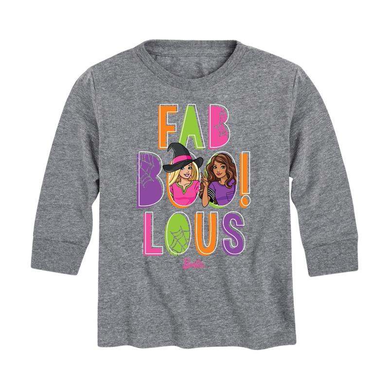 Barbie -  Faboolous - Toddler And Youth Long Sleeve Graphic T-Shirt