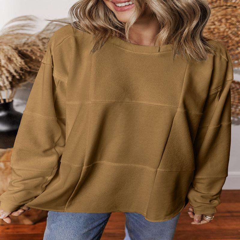 Threaded Pear Ava Drop Shoulder Baggy Sweatshirt