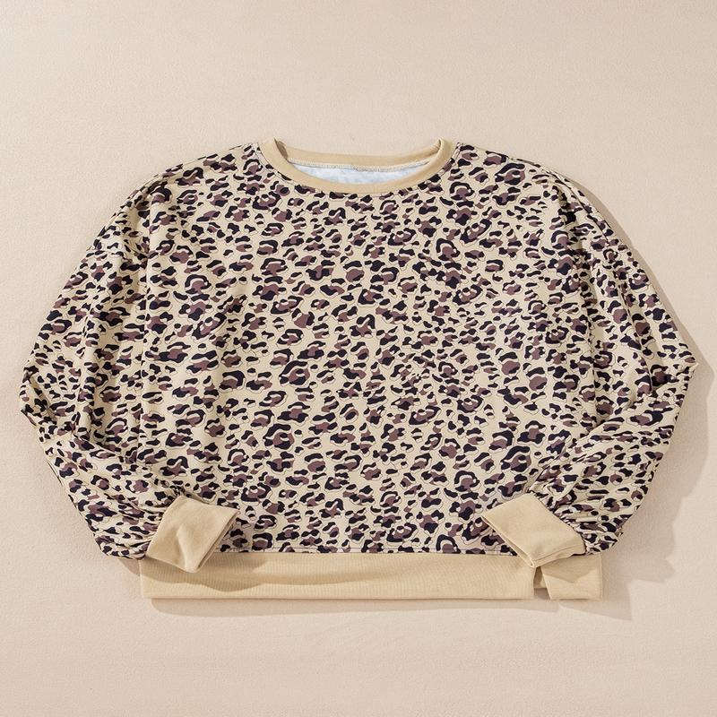 Threaded Pear Olivia Parchment Print Sweatshirt