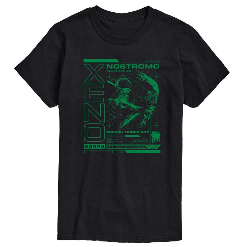 Alien - Xenomorph Dark Digital - Men\'s Short Sleeve Graphic T-Shirt