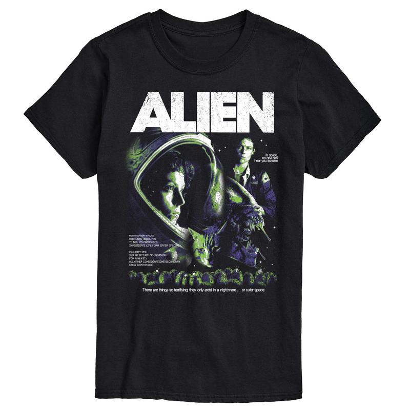 Alien - Collage - Men\'s Short Sleeve Graphic T-Shirt