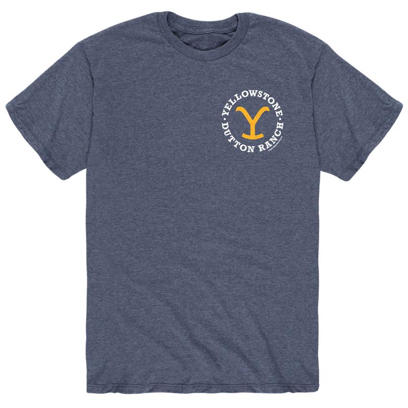 Yellowstone - Y Logo Dutton Ranch - Men\'s Short Sleeve Graphic T-Shirt