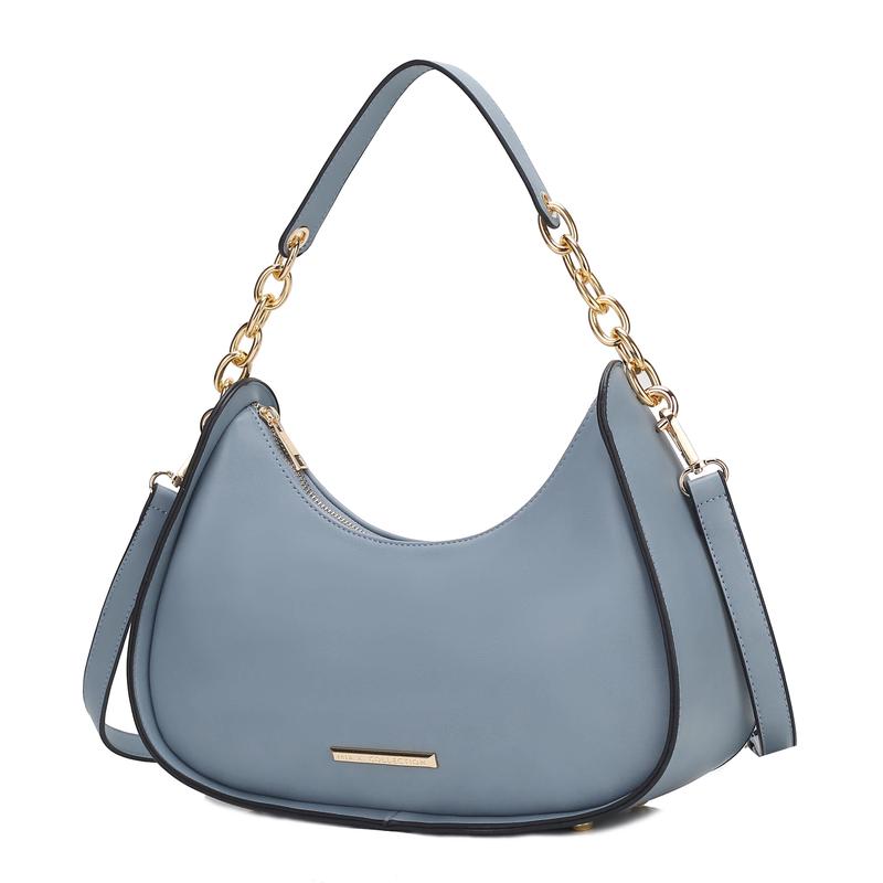 MKF Collection Lottie Vegan Leather Womens Shoulder Bag by Mia k.