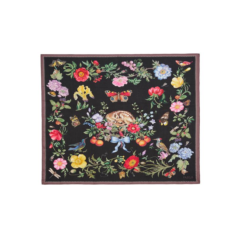 Alice\'s Garden Square Scarf