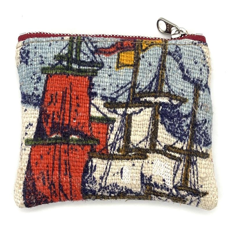 Small Valet Pouch- Vintage Fabric