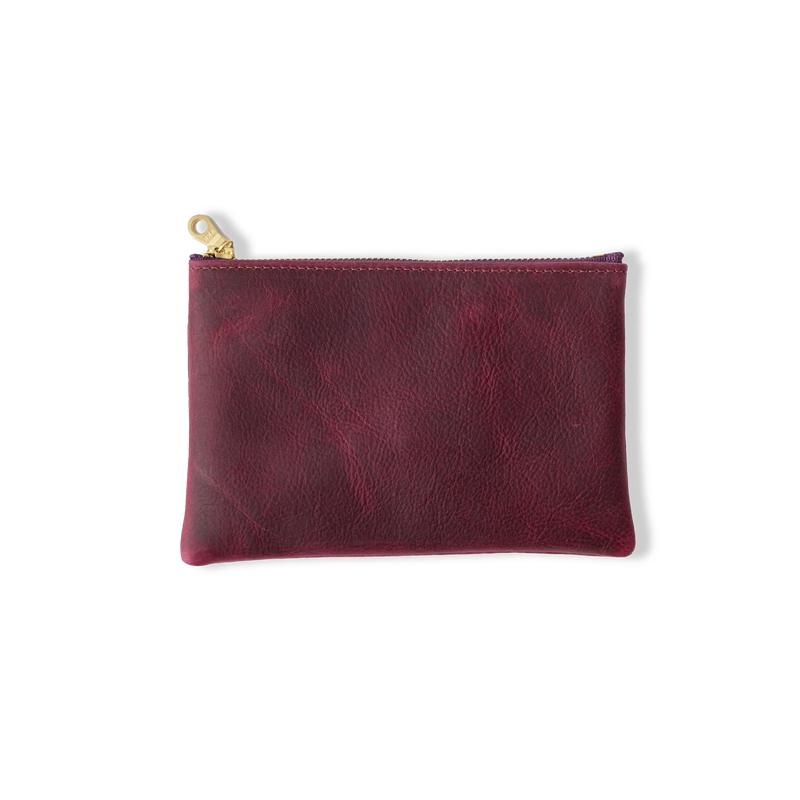 Purple Kodiak Small Zip Pouch