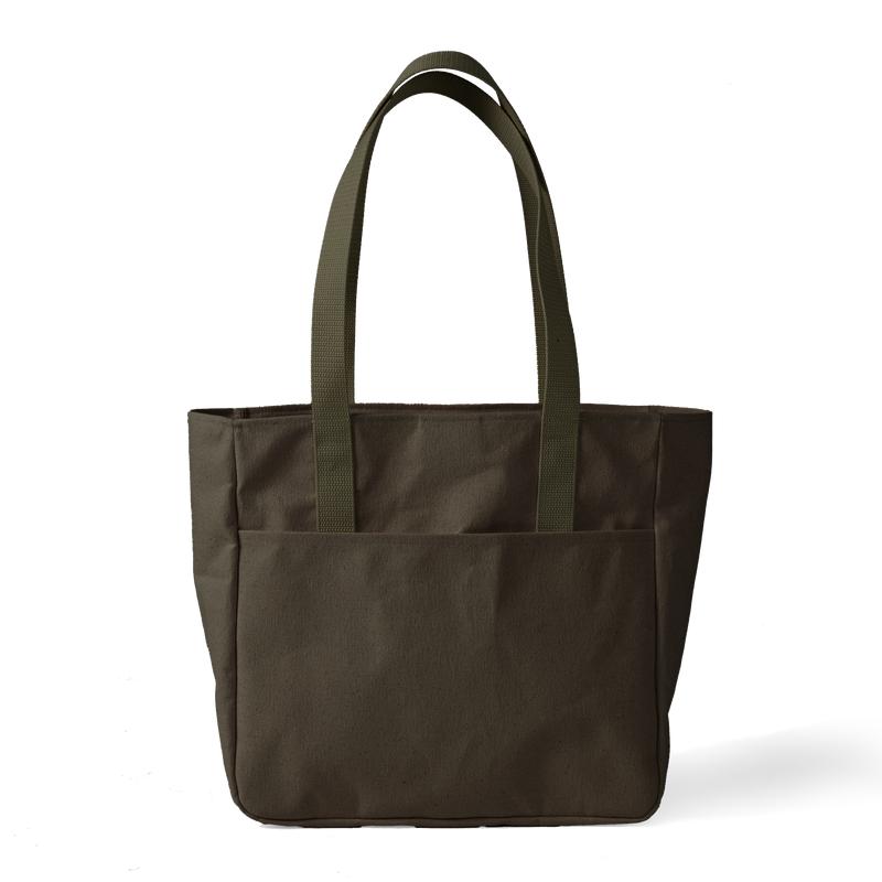 Green Canvas Carryall